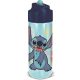 Disney Lilo and Stitch Palms Hydro tritan plastic straw water bottle 540 ml