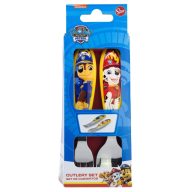   Paw Patrol Rescue Pups metal ergonomic cutlery set - 2 pieces