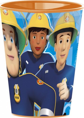 Fireman Sam cup, plastic 260 ml