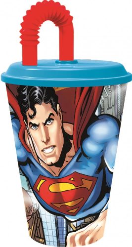 Superman Savior Cup with Straw 430 ml
