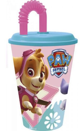 Paw Patrol Skye and Everest Cup with Straw 430 ml