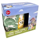 Bluey Leaves porcelain mug 235 ml (8 oz) Gift Box