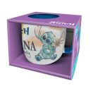 Disney Lilo and Stitch Ohana Elite porcelain mug 400 ml (14 oz) in Gift Box