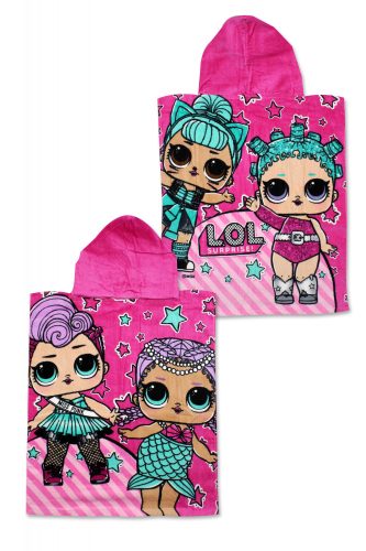 LOL Surprise Beach towel, Poncho 50x115 cm