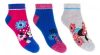 Disney Minnie kids secret socks, invisible socks 23-34