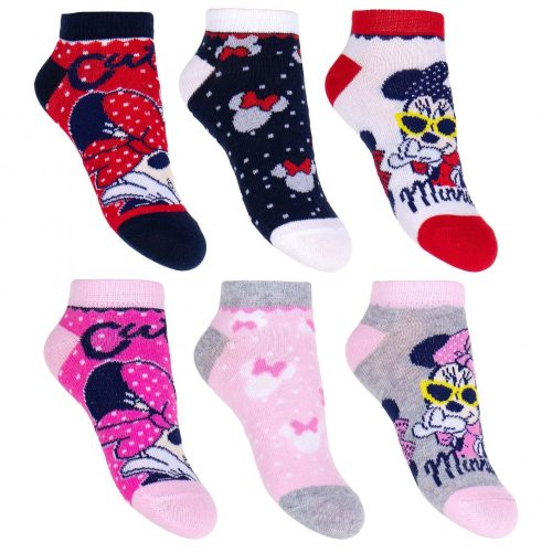 Disney Minnie kids secret socks, invisible socks 23-34