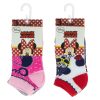 Disney Minnie kids secret socks, invisible socks 23-34