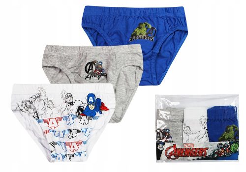 Avengers kids lingerie, underwear 3 pieces per box