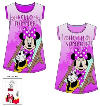 Disney Minnie kids short nightgown, nightdress in a gift box 3-8 years