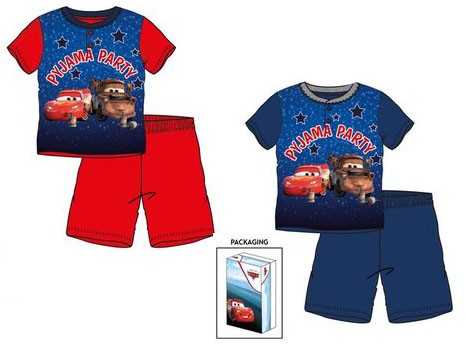 Disney Cars kids short pyjamas in a gift box 3-8 years