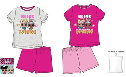 LOL Surprise kids short pyjamas 5-10 years