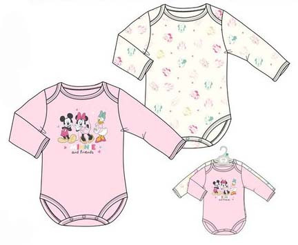 Disney Minnie baby body, onesie 2 piece set