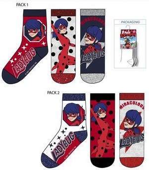 Miraculous Ladybug kids sock 23-34