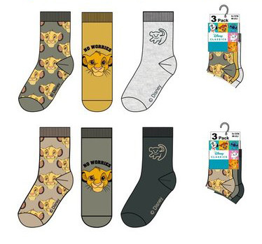 Disney The Lion King kids sock 23-34