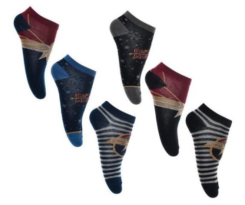 Captain Marvel women's secret socks, invisible socks 36-41