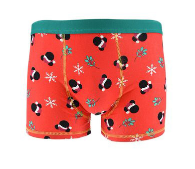 Disney Mickey Christmas men boxer shorts M