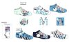 Disney Frozen Ocean kids secret socks, invisible socks 23-34