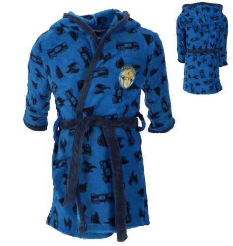 Fireman Sam Blue Flame Child Bathrobe 98-116 cm