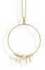 Victoria Beaded Gold-Colored Necklace