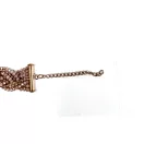 Victoria Pink beaded rose gold bracelet