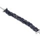 Victoria Dark blue pearl silver Bracelet