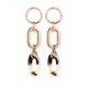 Victoria Rose Gold colour Colour earrings