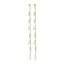 Victoria Gold Color Blue Beaded Earrings
