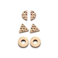 Victoria Rose Gold Earring Set