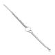Victoria Silver Colored Hoop Bracelet