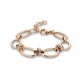 Victoria rose gold stone Bracelet