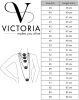 Victoria Silver coloured black leather necklace