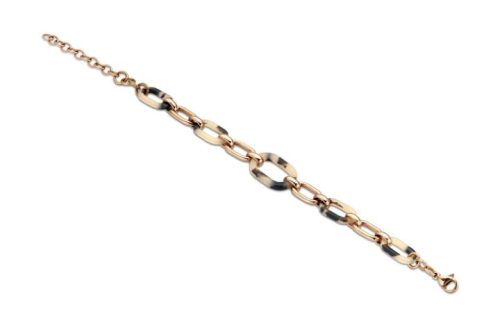 Victoria rose gold colour Colour Bracelet