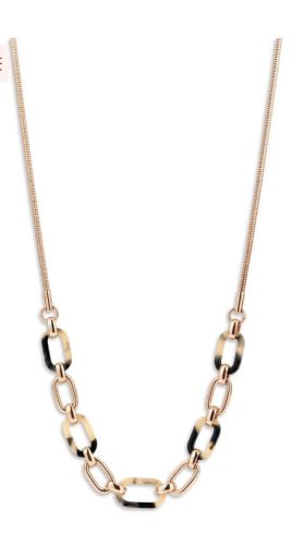 Victoria rose gold colour Colour necklace