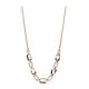 Victoria Rose gold colored necklace