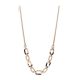 Victoria rose gold colour Colour necklace