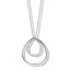 Victoria Silver Colored White Gemstone Necklace