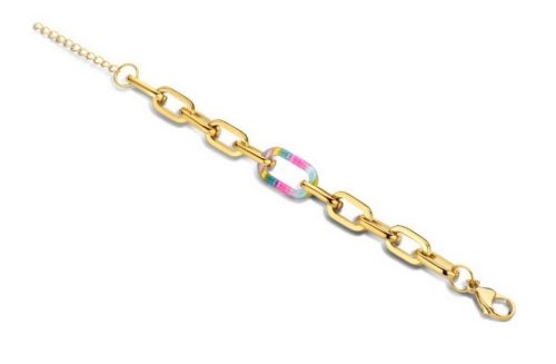 Victoria Gold colour Colour Bracelet