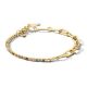 Victoria Gold Colour Stone Bracelet