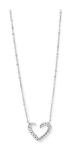 Victoria Silver Heart necklace