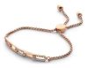 Victoria rose gold colour white stone Bracelet