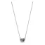 Victoria Silver-Colored Stone Necklace
