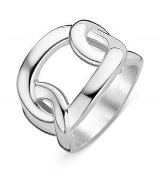 Victoria Silver coloured ring