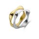 Victoria Gold, Silver coloured 2 ring set