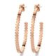 Victoria Rose Gold Earrings