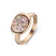 Victoria Rose Gold colour Colour stone ring