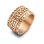 Victoria Rose Gold Thick Ring