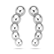 Victoria Silver-colored earrings