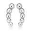 Victoria Silver-colored earrings