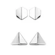 Victoria Silver Earrings Set