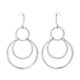 Victoria Silver color earrings